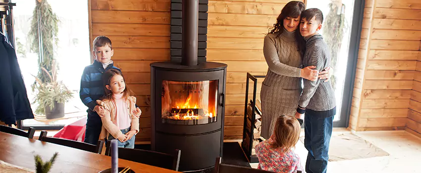 Morso Cast Iron Fireplace Insert Installation in Elko, Nevada