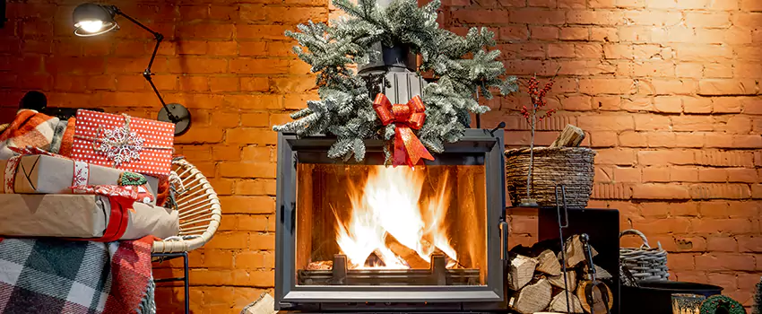 Travis Industries Linear Gas Fireplace Installation in Elko, Nevada
